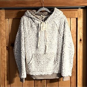 Hem & Thread Cream Teddy Jacket